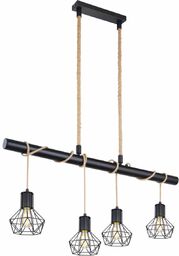 LAMPA wisząca PRISKA 54017-4H Globo belka OPRAWA skandynawska