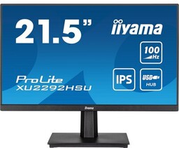 Monitor 21.5 cala ProLite XU2292HSU-B6 IPS,100Hz,FreeSync,SLIM,HDMI,DP,2x2W, 4xUSB(3.2),0.4ms