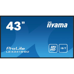 IIYAMA Monitor 42.5 cala ProLite LE4341S-B2 IPS,FHD,18/7,LAN,HDMI
