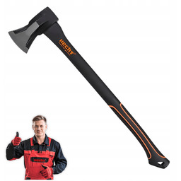 Siekiera Rozłupująca Hecht 901201 Bardzo Ostra Ergonomiczny Uchwyt