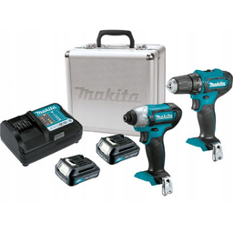 Makita Zestaw Combo CLX224X Wiertarko-wkrętarka DF333D Zakrętarka Udarowa