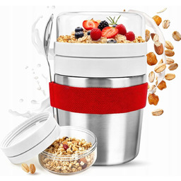 KUBEK TERMICZNY 500 ML 220 ML IZOLOWANY SZCZELNY
