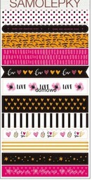 NAKLEJKI PASKI TAŚMY WASHI do scrapbookingu .''.