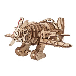 Puzzle 3D Samolot Mad Hornet Ugears