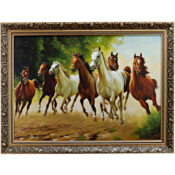 Reprodukcja - rama złota 50 x 70 cm