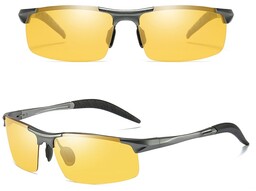 PolarZone Rozjaśniające okulary do Jazdy Nocą dla kierowców