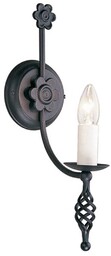 ELSTEAD LIGHTING Kinkiet BELFRY BY1-BLACK oprawa w kolorze
