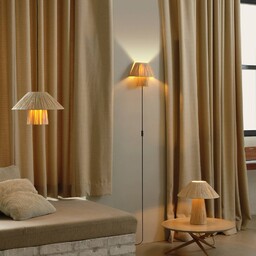 OSRAM Kinkiet Decor Bamboo Paper Hut, brązowy /