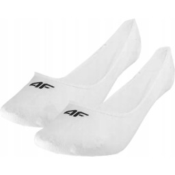 Skarpetki damskie 4F stopki 2-pak SOCF472 10S biały