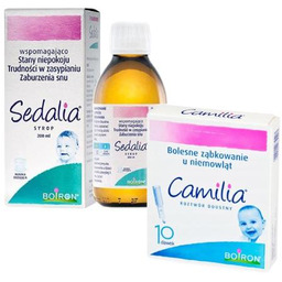 Zestaw Boiron Sedalia Syrop dla dzieci, 200 ml