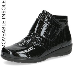 Wygodne botki czarne Vera [26457-41-014] [Rozmiar: 40]