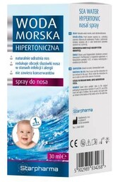 Woda Morska Hipertoniczna STARPHARMA, 30 ml