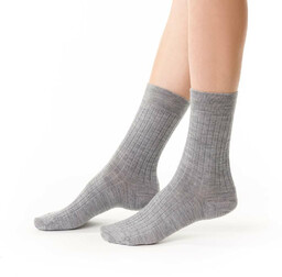 Ecru Damskie Skarpety Merino Comfort
