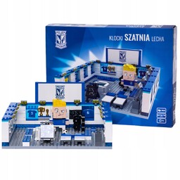 Klocki Lech Poznań Szatnia Piłkarzy Zabawka Dla Dzieci