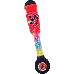 Lexibook Miraculous Lighting Mikrofon dla Dzieci, Zabawka Muzyczna,