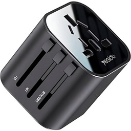 Yesido Adapter / przejściówka Universal UK EU, USA,