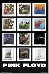 Grupa Erik Plakat Pink Floyd Covers - Arkusz