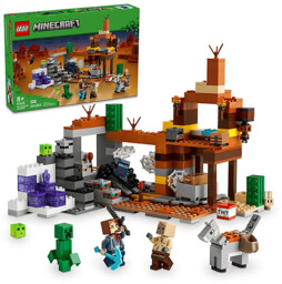 Klocki LEGO Minecraft Kopalnia w Badlandach (21263)
