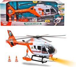 Dickie Toys Helikopter ratunkowy z oświetleniem i dźwiękiem,