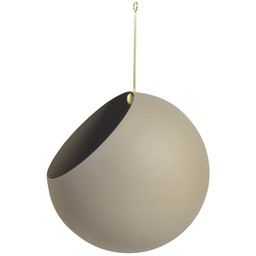 AYTM - Doniczka Globe Ø21xH32 Taupe/Gold