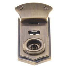 Zamek do teczki 27x45mm St.złoto