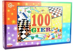 Zestaw 100 gier, gra towarzyska, Abino