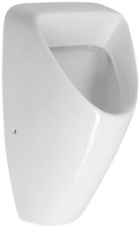 SCHWARN pisuar ceramiczny, zasilanie tylne, odpływ tylny, biały