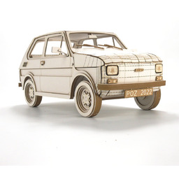 Model - Fiat 126p - Skala 1:12
