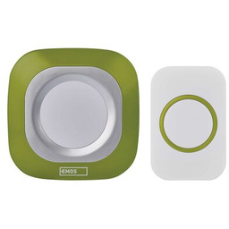 EMOS Dzwonek bezprzewodowy P5733G Zielony