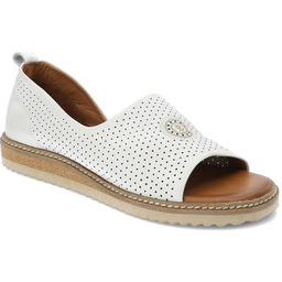 Artiker Białe Sandały Damskie Stylowe Obuwie