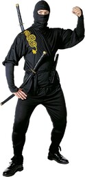 W WIDMANN MILANO Party Fashion - Kostium ninja,