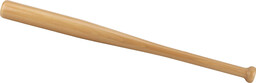 Kij baseballowy drewniany AVENTO 68cm