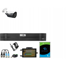 Zestaw Do Monitoringu 1 Kamera Analog BCS-TA15FR4 Dom