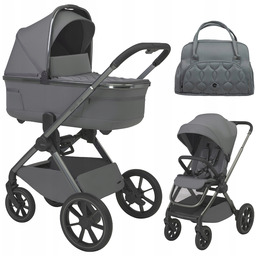 Wozek dzieciecy 2w1 wielofunkcyjny spacerówka gondola akcesoria espiro