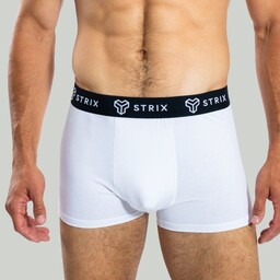 STRIX Męskie bokserki Essential Trunks 2Pack White