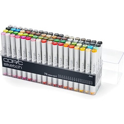 COPIC Sketch kolorowy marker, zestaw 72 C,