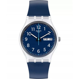 Zegarek Swatch RINSE REPEAT NAVY Granatowy GE725 Unisex