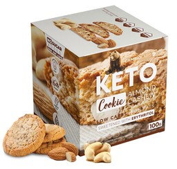 Keto ciasteczka migdałowe z nerkowcami - orzechowa przekąska