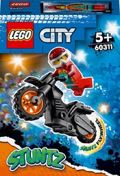 LEGO City, klocki, Ognisty motocykl kaskaderski, 60311