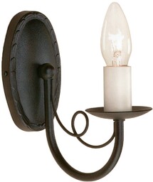 ELSTEAD LIGHTING Kinkiet MINSTER MN1-BLACK oprawa w kolorze