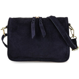 Listonoszka skórzana Beltimore B64 granatowa