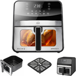 FRYTKOWNICA BEZTŁUSZCZOWA FRYTOWNICA 1800W 6,5L AIR FRYER ELDOM