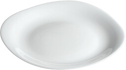 Talerz płytki 28 cm, biały