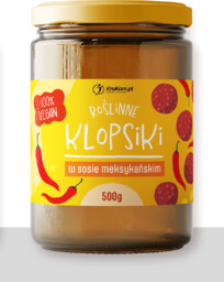 Roślinne klopsiki w sosie meksykańskim 500g