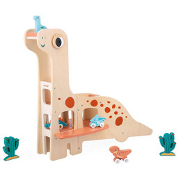 Janod, Drewniany garaż piętrowy z windą i 6