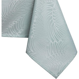 AmeliaHome Obrus plamoodporny wzór roślinny 150x350 cm miętowy