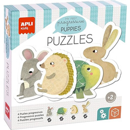 APLI Kids 19439-4 Puzzle progresywne z szerokimi elementami