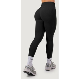 GymBeam Damskie legginsy bezszwowe NEO Black L