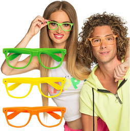 Okulary neonowe - 3 szt.