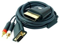 KABEL VGA HD DO XBOX 360 GOLD PLATED